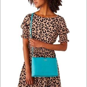 Kate Spade Stone Blue Harlow Crossbody